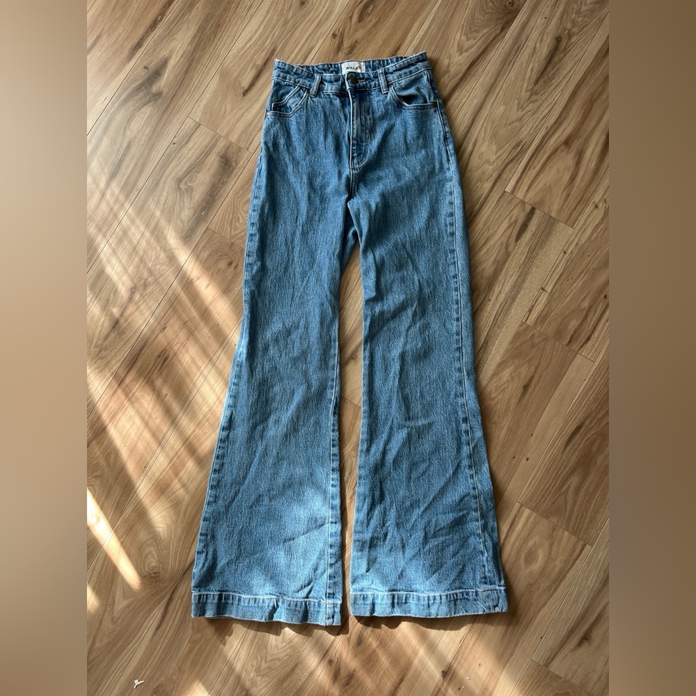 ROLLA'S Blue Flare & Wide Leg Jeans